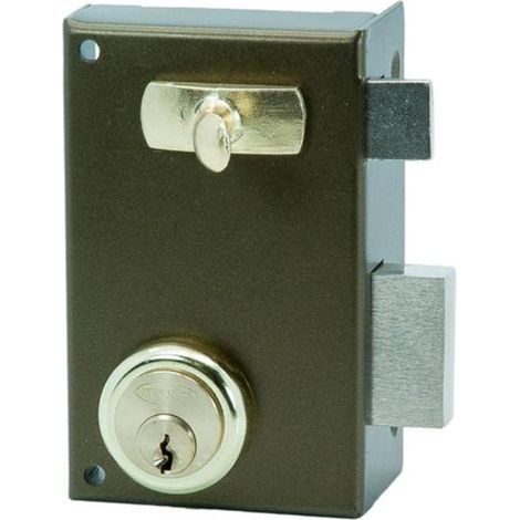Cerradura sobreponer ILARGI 56A 70mm HE derecha perfil (1/6)