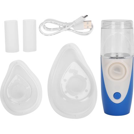 Atomiseur Ultrasonique Portable 2 Vitesses - Inhalateur Électrique à Mailles Compact (1/5)