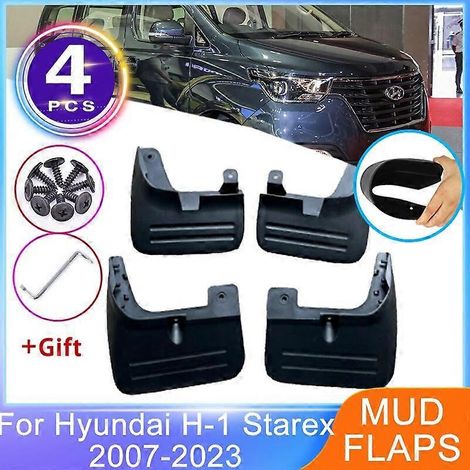 4x Schmutzfänger für Hyundai H-1 Starex TQ iMax i800 20072023, vorne und hinten, neue Radlaufschutzlappen, Kotflügel, Autozubehör