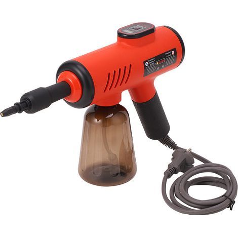 Nettoyeur vapeur manuel 1200 W 220 V 700 ml Nettoyeur vapeur 600 ml Nettoyeur vapeur pour fenêtre pour sol, meubles rembourrés, canapé, fenêtre, voiture, carrelage (1/5)