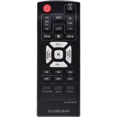 Télécommande pour barre de son L/G SOU ND BAR COV30748160 (1/4)