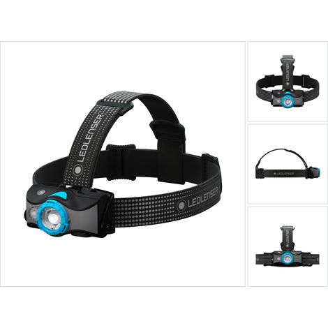 Ledlenser MH7 LED Stirnlampe 600 lm IPX4 Schwarz / Blau ( 502155 ) + 1x Akku + 1x Ladekabel (1/5)