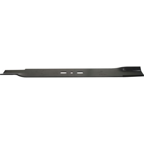 Lame universelle droite standard soufflante pour tondeuse - L: 530mm, alésage:10mm, entraxe: 55/98mm.