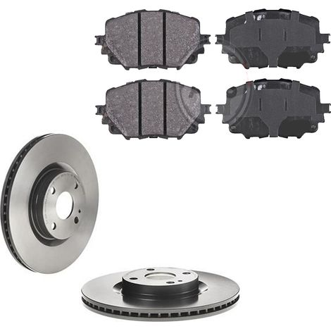 KIT FRENI ANTERIORI compatibile con MAZDA MX-5 IV (ND) - DISCHI + PASTIGLIE OEM: FDB4873 / 18490 /SOSTITUZIONE DIRETTA/BASSA POLVERE/SILENZIOSO (1/5)