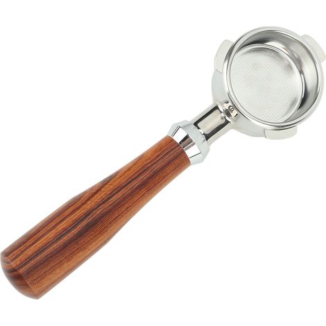Porte-filtre sans fond 54 mm en acier inoxydable à 3 oreilles pour cafetière Breville 8 Type E Mkuruti (1/5)