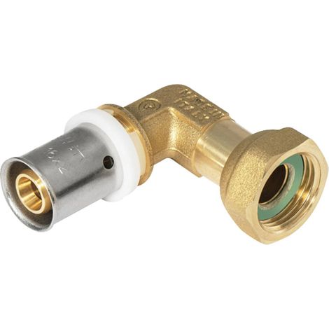 Raccord à sertir pour MSVR Contour TH Équerre de sertissage + Écrou-tournant 20x2 - 1/2 (1/2)