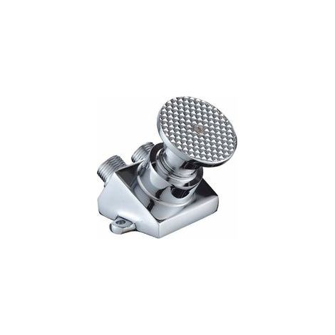 Robinet à pédale en cuivre pour lavabo, hôpital, eau froide – (1/4)