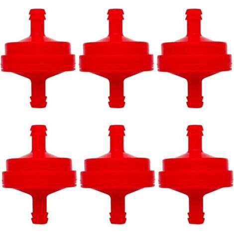 Kit de filtre à carburant en 6 pièces (pour moteurs sans pompe à carburant, remplace Briggs & Stratton 298090S) (1/5)