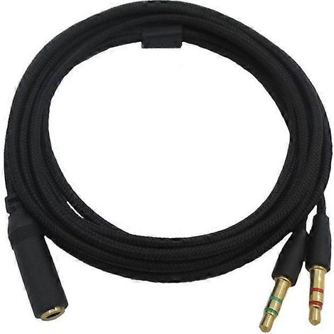 Kopfhörerkabeladapter-Splitter für Headset und Mikrofon