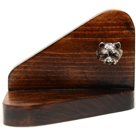 West Highland White Terrier, Westie I - bougeoir en bois pour chien, porte-bougie chauffe-plat, hommage canin par Art-Dog (1/5)