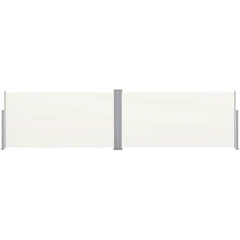 Maison Exclusive - Tenda da Sole Laterale Retrattile 160x600 cm Crema