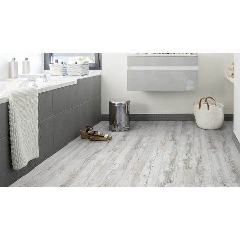 Madeinnature – Lame de sol PVC autoadhésive Senso White Pecan – 2,00mm d'épaisseur – Surface 2,20m² – Pose facile sans colle