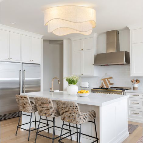Ventilatore da soffitto con luce 50 cm, 6 velocità, telecomando e app DESVIAE (1/5)