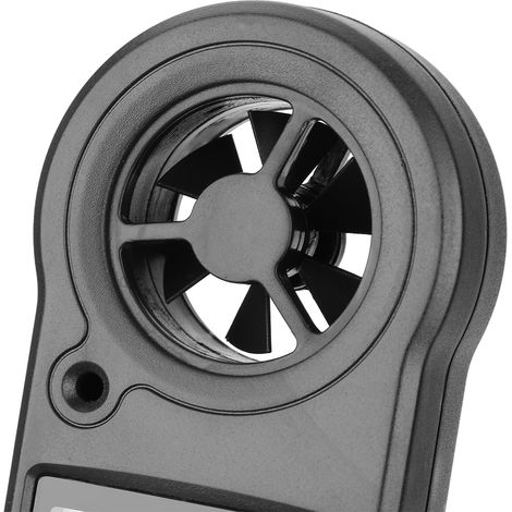 GM818 Digitales Anemometer, Tragbares Anemometer, Instrument zur Messung von Windgeschwindigkeit, Temperatur und Windstärke (1/5)