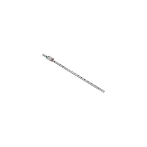 Bloc de roulement de Rail à mouvement linéaire, alignement automatique, glissière de guidage en douceur pour l'impression 3D MGN12H 500 (1/5)