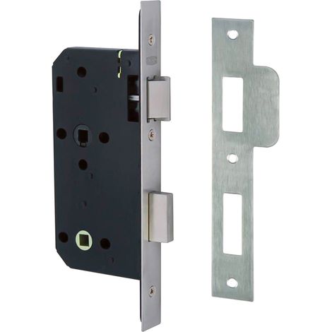Union Strongbolt 22Wcs Mortice Bathroom Lock Stainless Steel 68Mm 2.5In Visi (1/4)