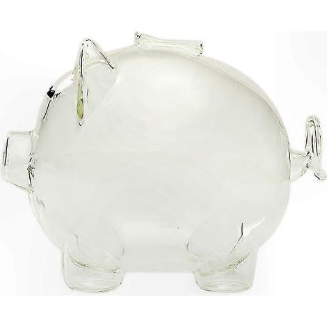 Tirelire décorative en verre borosilicate, inspirée des séries télévisées. (1/5)