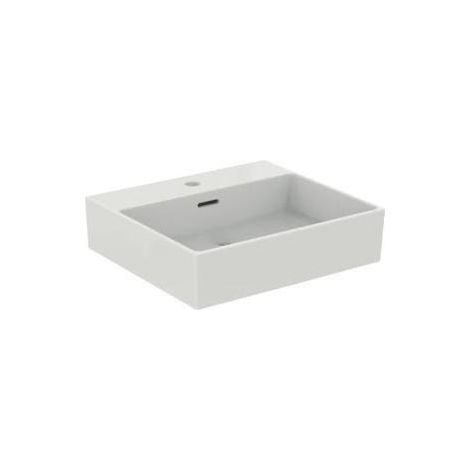 IS Waschtisch Extra, 1 Hl., m.Ül., 500x450x150mm, geschliffen, Weiß m.IP (1/5)