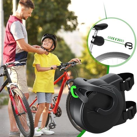 Corde de remorquage pour vélo – chaîne de remorquage télescopique de 2,6 mètres, équipement d'assistance au pédalage (1/5)