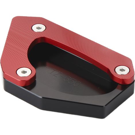Support moteur béquille latérale moto, plaque aluminium, remplacement Suzuki V-Strom 650XT DL650 2004-2020, rouge (1/5)