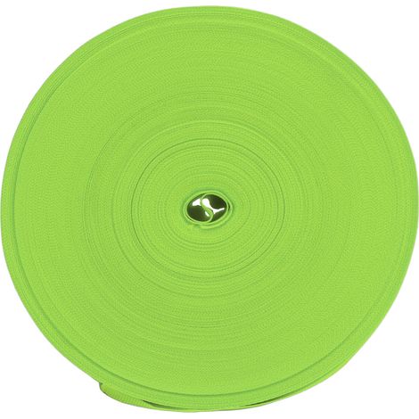 Ruban réfléchissant souple, résistant et fluorescent pour améliorer la sécurité nocturne. Vert fluorescent (1/5)
