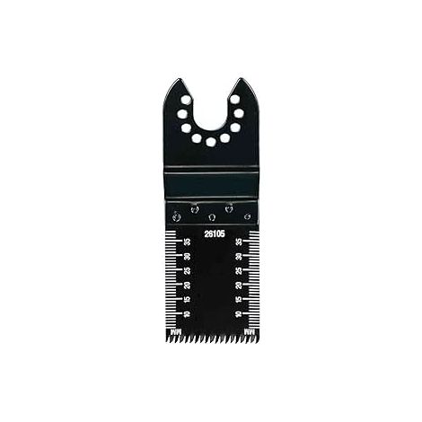 Stanley – Lame de coupe plongeante HCS 32x40 mm – Acier haute teneur en carbone – Pour bois, stratifié et cloisons sèches – Changement rapide sans outil - STA26105-XJ