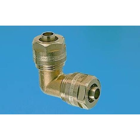 Codo atornillado de 16x16/3/4" con juego de conectores (Sitec Press)