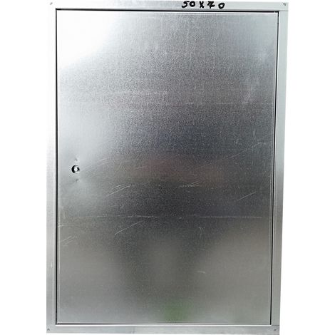 Sportello cieco portello porta zincata universale custodia uso esterno, scegli se h 50 x l 70 (1/3)