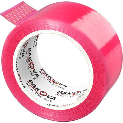 Cinta de embalaje PAKOVA 48/100 ROSA