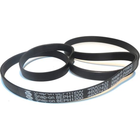 Courroie 1200H8 46007433 pour Lave linge CANDY, HOOVER, IBERNA (1/2)