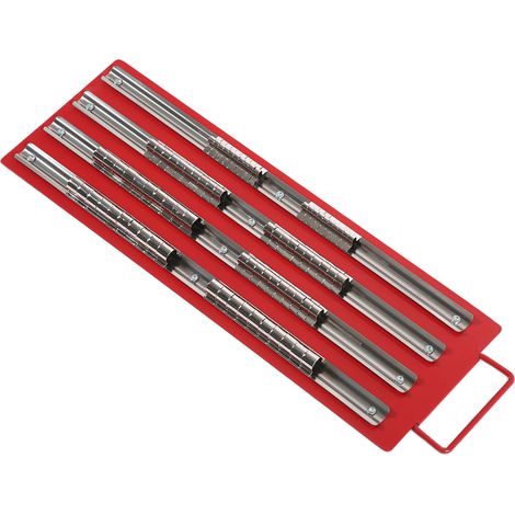 Support de Rangement Portable pour Douilles 1/4, 3/8, 1/2 avec Porte-Douilles pour Réparation Automobile (1/5)