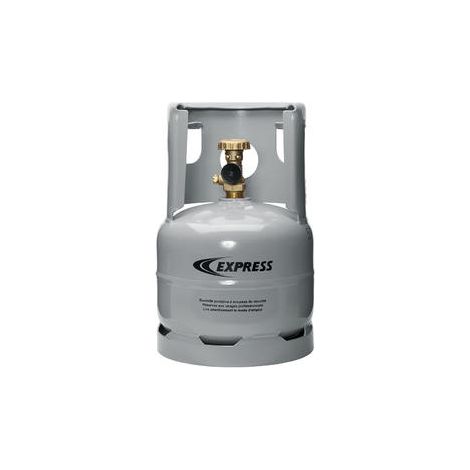Guilbert Express – Bouteille de gaz remplissable 1,6 Kg – Gaz pour soudure et découpe à flamme – Conforme directive européenne