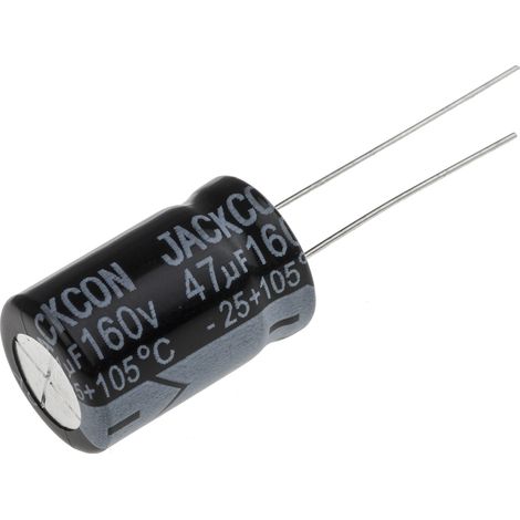Condensateur RS PRO 47µF, 160V c.c.