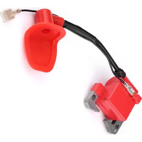 Lot de 2 bobines d'allumage compatibles avec quads pocket 43-49cc, scooters et dirt bikes mini, allumage fiable pour petit moteur 2 temps, pièce de rechange durable. (1/5)