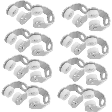 de 25 roulettes métalliques robustes pour portes (1/5)