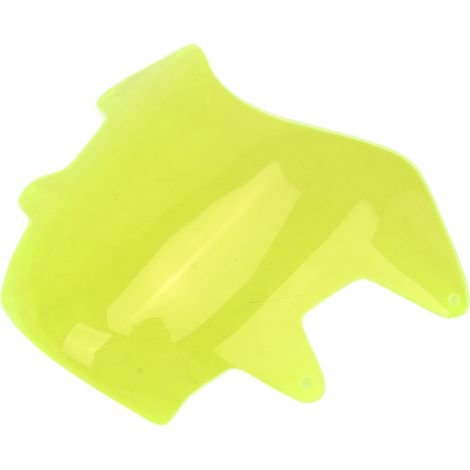 Motorrad-Scheinwerferschutzscheibe, stoßfest, glatt, Ersatz für Yamaha Ténéré 700 2019-2022, fluoreszierend grün, stoßfest (1/5)