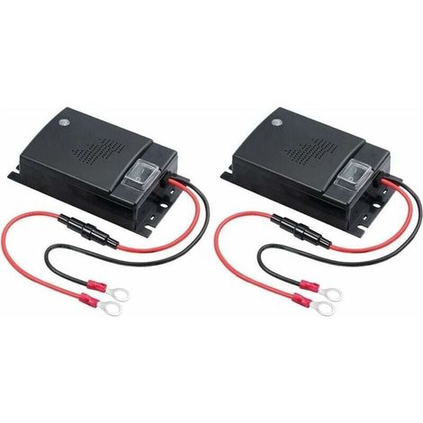 2X Repellente a ultrasuoni Repellente automatico a ultrasuoni per animali domestici/topi/ratti. Controllo automatico dei parassiti 12V Difesa roditori per veicoli Protezione veicolo (1/5)