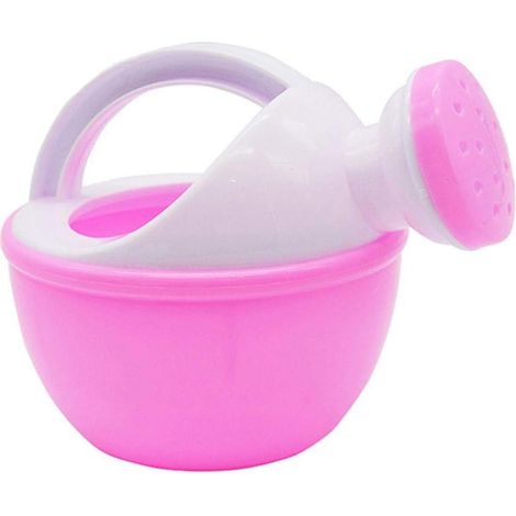 Arrosoir en plastique, jouets de plage, jouets de sable, cadeaux pour enfants, jouets de piscine et de salle de bain, rose