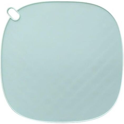 QORVA-Tapis isolant en silicone, dessous de verre, pour cuisine, salle à manger, set de table occidental, table à manger nordique, bleu clair