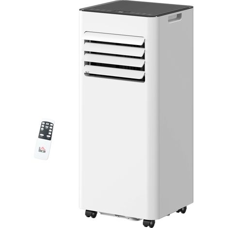Climatiseur 3 en 1 ventilateur LED filtre lavable minuterie blanc