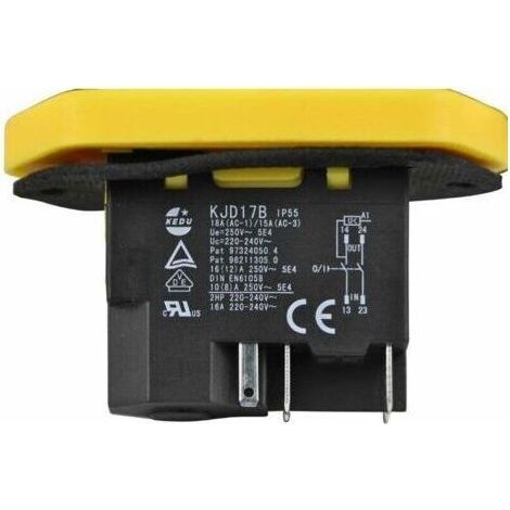 Interrupteur intégré - interrupteur sans tension 230V KEDU KJD17 B avec déclencheur à minimum de tension et contact de bobine exécuté (1/3)