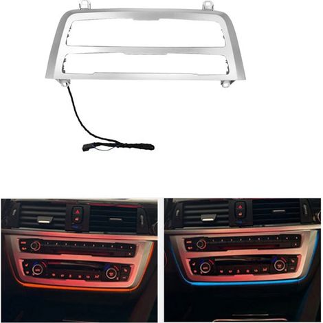 Suitable for BMW 3 Series ambient lighting, 3 Series center console dual-color lights, F30 ambient lighting, air conditioning panel lights, and automotive ELD lights. (1/5)