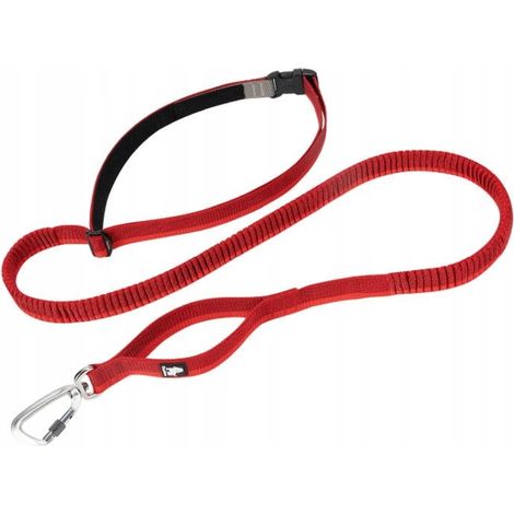 FLEXIBLE Leine zum Laufen mit Hund STRONG BUNGEE M (1/5)