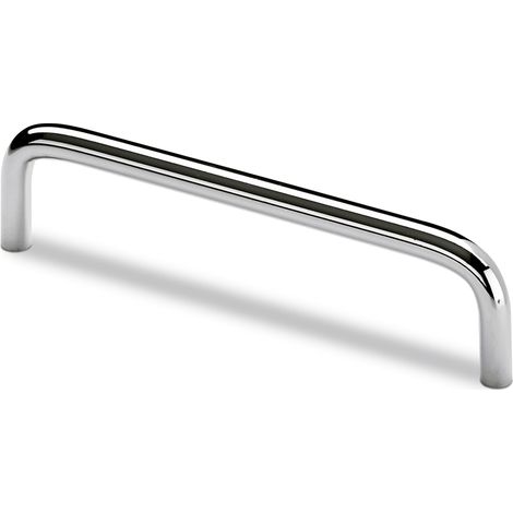 Griff Sulis ø 10 mm, LA 64 mm, Breite 74 mm, Stahl chrom poliert (1/5)