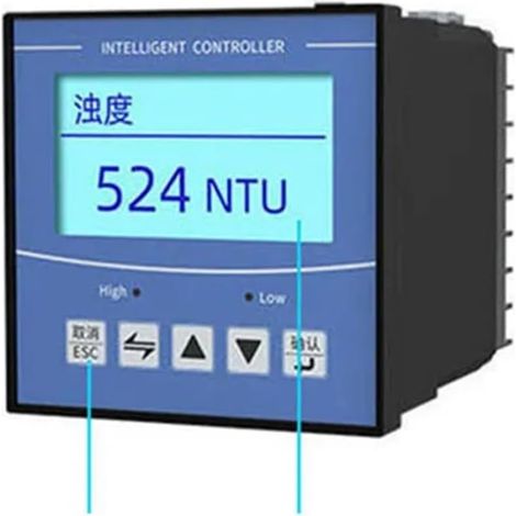 Détecteur de turbidité Système de Surveillance environnementale de la qualité de l'eau multiparamètre Capteur de matières en Suspension Turbidité mètre RS485(Controller) (1/5)