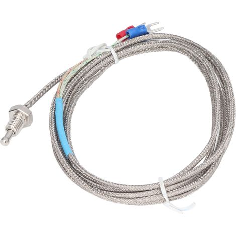 PT100-Thermoelement-Temperatursensor, industrieller Schraubenumformer, 200–450 °C, WZPT-M8 (1/5)