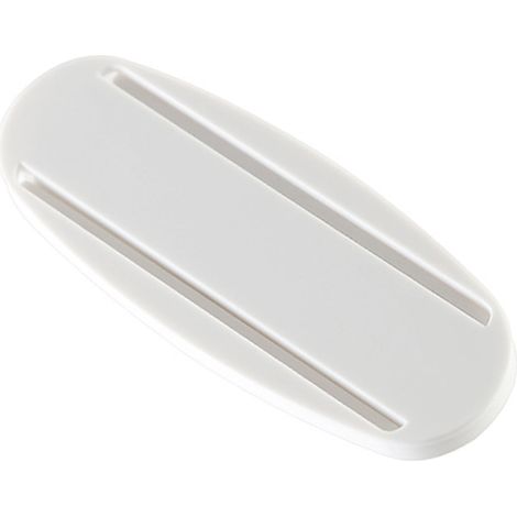 Wandhalterung aus ABS für Steckdosenleisten, bohrfrei, mit Kleberückseite – Wandmontierte Steckdosenhalterung für Router oder Steckdosenleisten – 4 x 10,3 x 0,7 cm – 24 g (1/5)