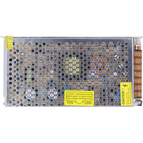 JYIO/匠意源 S-120-12 Alimentation à découpage CC pour bande LED de surveillance, transformateur d'alimentation 220 V (1/5)