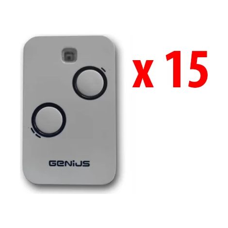 genius 15 x télécommande 2 canaux 868mhz jlc kilo tx2 6100332 (1/3)