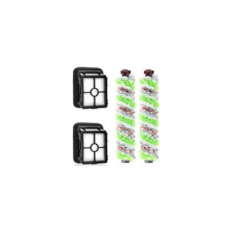 filtres de rechange et 2 brosses rotatives pour l'aspirateur multifonction 3 en 1 Bissell Crosswave 1866 1785 2052 1713 (1/2)